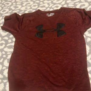New under armor shirt HAS a snag that why he won’t wear it